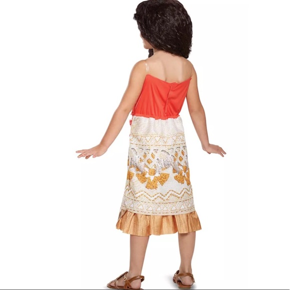 Disney Moana Girls Dress Up Costume - Picture 2 of 7